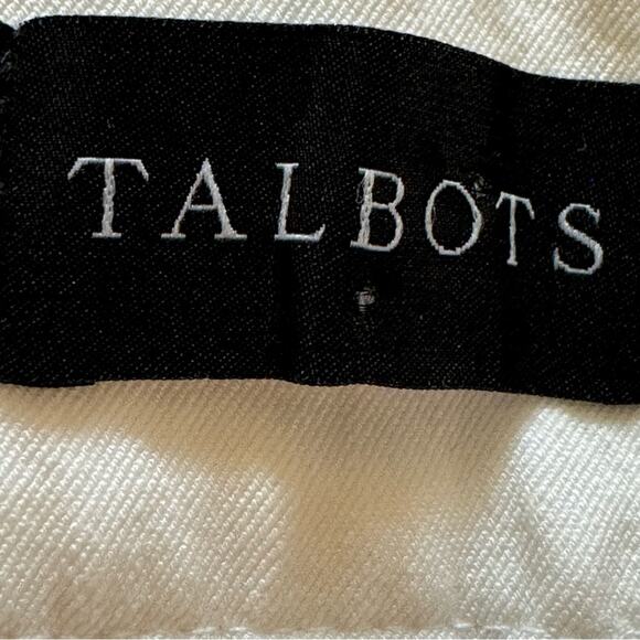 Talbots white Chatham Ankle pants size 12
 b22 - Picture 2 of 5
